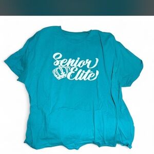 Senior Elite Teal Graphic T‑Shirt